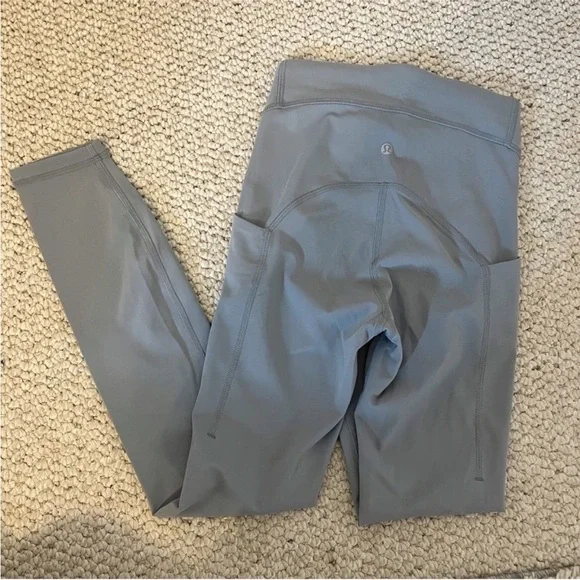 Lululemon - NWT Power Thru - leggings with pockets - size 0 - Picture 4 of 9